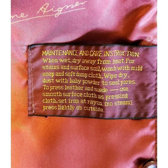 Etienne Aigner Leather Jacket - Picture 13 of 15